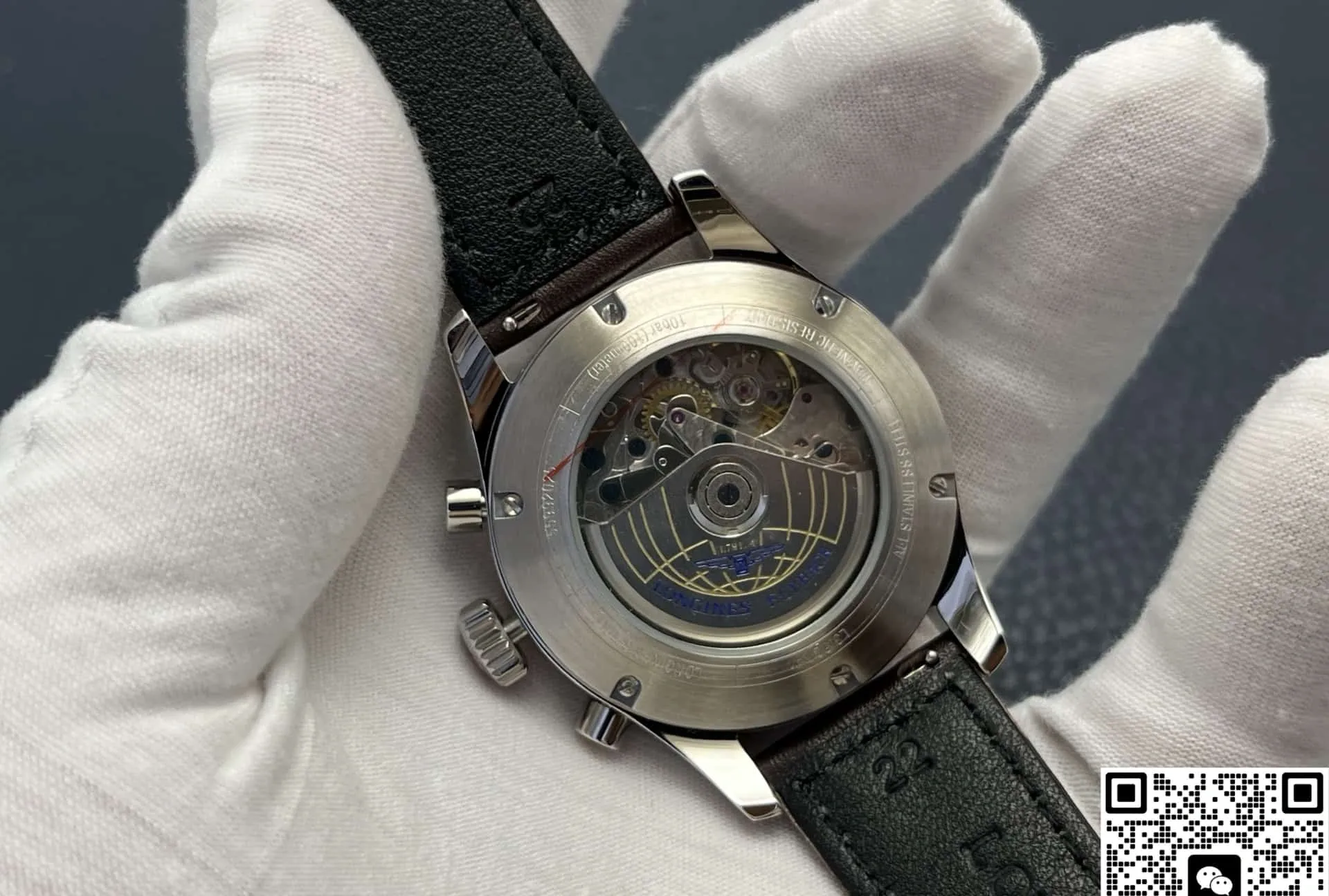 LG Factory Longines Spirit L3.821.5.59.2 1:1 Best Edition Replica Watch